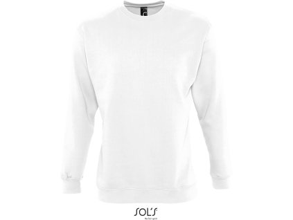 SOL'S | New Supreme Unisex mikina_25.325 (Farba white, Veľkosť XS)