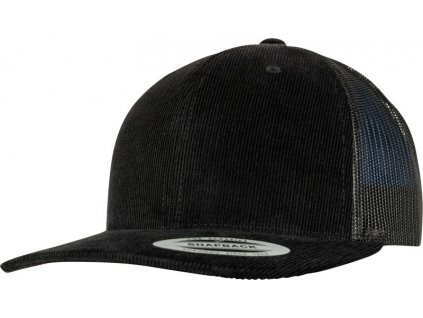 Flexfit | 6606CT 5 panelová menčestrová šiltovka_55.06CT (Farba black, Veľkosť onesize)