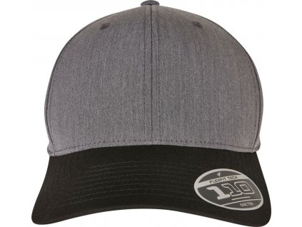 Flexfit | 6511MM 5 panelová Trucker šiltovka "Melange"_55.11MM (Farba black/grey melange, Veľkosť S/M)