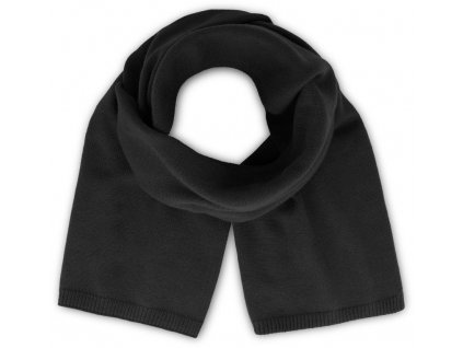 Atlantis | Wind Scarf-S Pletený šál_33.0224 (Farba black, Veľkosť onesize)