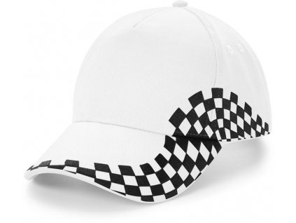 Beechfield | B159 5 panelová šiltovka "Grand Prix"_53.0159 (Farba white, Veľkosť onesize)