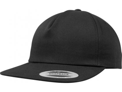 Flexfit | 6502 5 panelová Snapback šiltovka_55.6502 (Farba black, Veľkosť onesize)