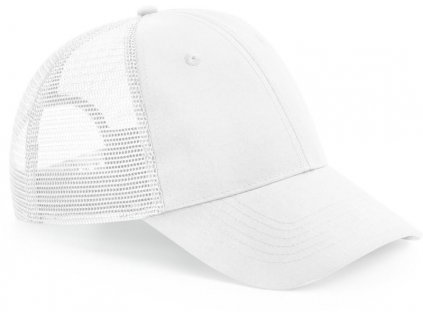 Beechfield | B75R 6 panelová Trucker šiltovka "Recycled Urbanwear"_53.075R (Farba white, Veľkosť onesize)