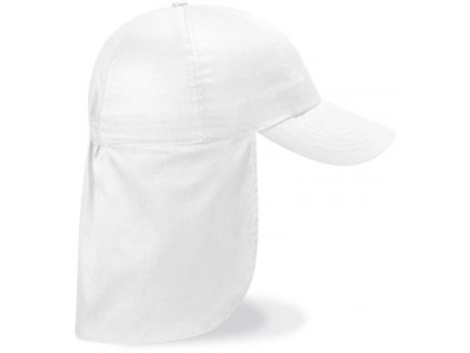 Beechfield | B11B Detská 6 panelová šiltovka "Legionnaire Style"_53.011B (Farba white, Veľkosť onesize)