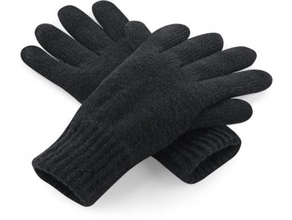 Beechfield | B495 Thinsulate™ pletené rukavice_53.0495 (Farba black, Veľkosť S/M)