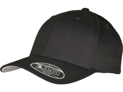 Flexfit | 6277DC 6 panelová vlnená česaná šiltovka Flexfit_55.77DC (Farba black, Veľkosť onesize)