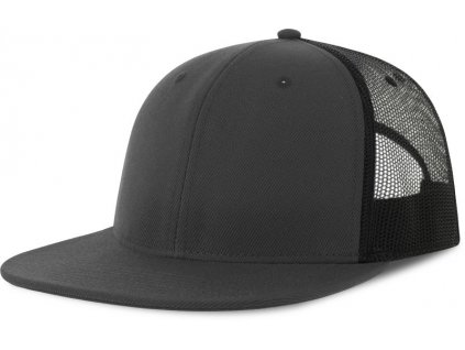 Atlantis | Snap Mesh-S 6 panelová Trucker šiltovka_33.0257 (Farba dark grey/black, Veľkosť onesize)