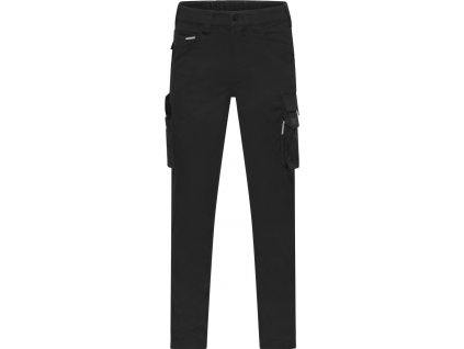 James & Nicholson | JN 1858 Pracovné nohavice "Slim Line"_02.1858 (Farba black, Veľkosť (42))