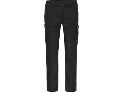 James & Nicholson | JN 877 (25-28) Pracovné cargo nohavice - Solid_02.877S (Farba black, Veľkosť (25))
