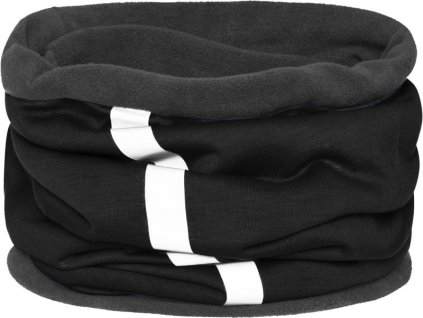 Myrtle Beach | MB 7300 Zimný nákrčník_03.73 (Farba black/carbon, Veľkosť onesize)