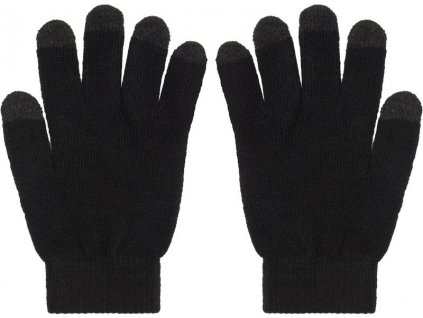 Myrtle Beach | MB 7949 Pletené rukavice na dotykový displej_03.7949 (Farba black, Veľkosť S/M)