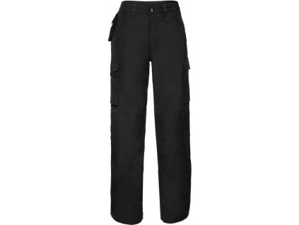 Russell | 015M, Length = 30" Pracovné plátené nohavice_12.A15M (Farba black, Veľkosť 30)