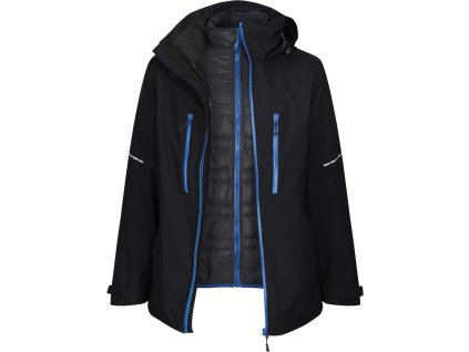 Regatta | TRA156 Zimná bunda Performance 3 v 1 "X-Pro Evader III"_36.A156 (Farba black/oxford blue, Veľkosť S)