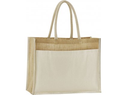 Westford Mill | W480 Jutová nákupná taška_50.048 (Farba natural, Veľkosť onesize)
