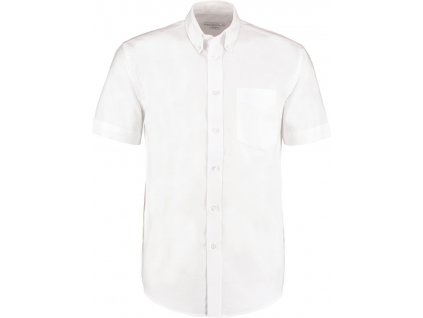 Kustóm Kit | KK 350 (13,5-18) Pracovná košeľa Oxford s krátkym rukávom_43.035 (Farba white, Veľkosť 13,5)