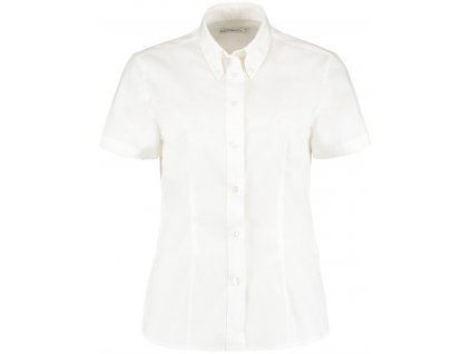 Kustóm Kit | KK 701 (6-24) Blúzka Oxford s krátkym rukávom_43.0701 (Farba white, Veľkosť 6_2XS)