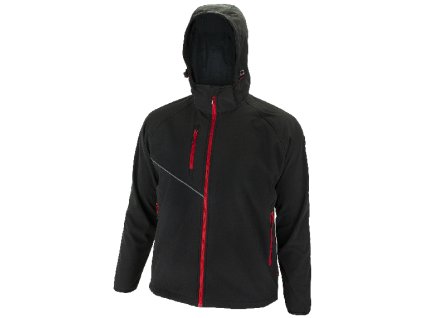 FORCE Jacket black/red (Veľkosť S 44-46)