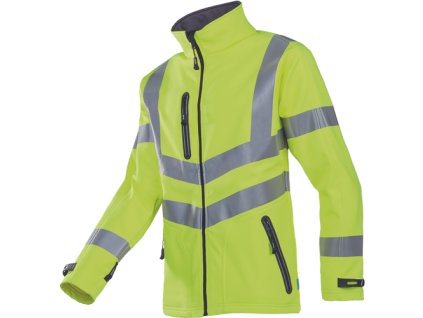SIOEN DEXTER HV bunda softshell (Veľkosť XS, Farba HV žltá)