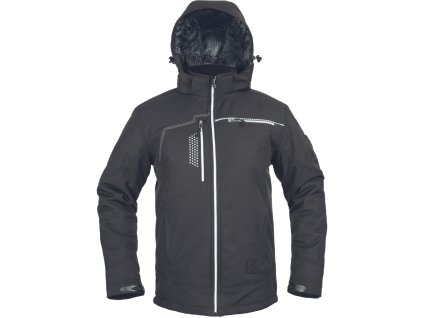 TAURUS zimná softshell.bunda (Veľkosť XS, Farba čierna)