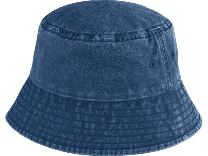 Beechfield | B 688 Klobúk "Vintage"_53.0688 (Farba vintage denim, Veľkosť S/M)