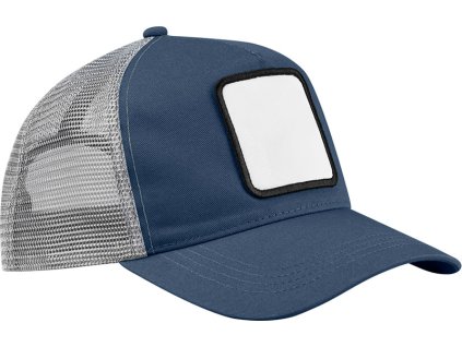 Beechfield | B 636 5 Panelová trucker kšiltovka s nášivkou (Farba slate blue/light grey, Veľkosť onesize)