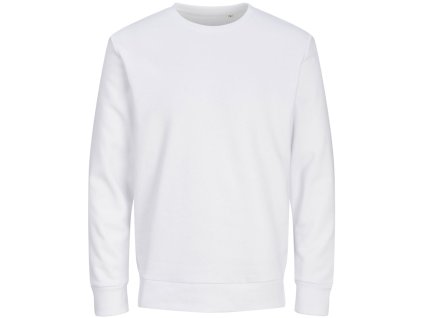 Jack & Jones | Classic Unisex Sweat Heavy unisex mikina_42.3900 (Farba white, Veľkosť XS)