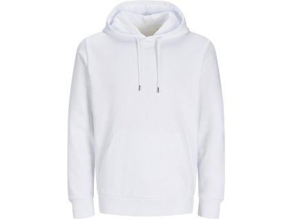 Jack & Jones | Classic Hood Unisex mikina s kapucňou_42.3902 (Farba white, Veľkosť XS)