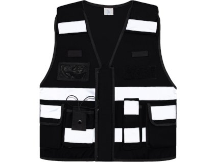 Korntex | KXTAC – Bonn Multifunkčná vesta "Tactical"_76.XTAC (Farba black, Veľkosť M/XL)