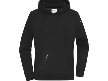Daiber | 8045 Dámska interlock mikina s kapucňou_02.8045