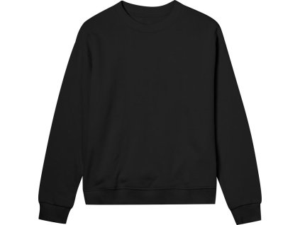 True Blanks | Womens Regular Sweater Dámska mikina "Essentials"_73.8351 (Farba black, Veľkosť XS)