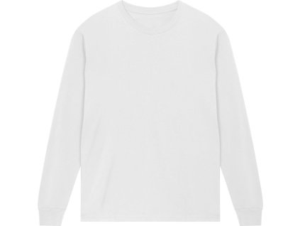 True Blanks | Mens Regular LSL Tee Pánske tričko s dlhým rukávom "Essentials"_73.8388 (Farba white, Veľkosť XS)