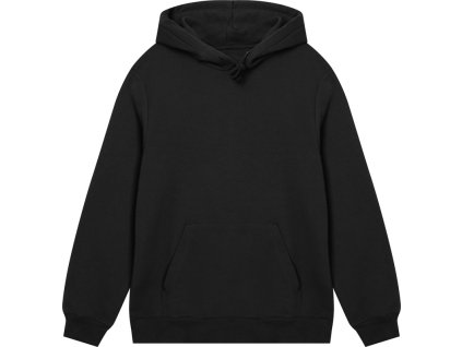 True Blanks | Mens Regular Hoodie Pánska mikina s kapucňou "Essentials"_73.8382 (Farba black, Veľkosť XS)