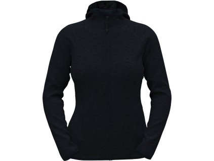 Stedman | Lux Knit Fleece Jacket Women Dámska pletená fleecová bunda s kapucňou_05.5560 (Farba black opal heather, Veľkosť S)