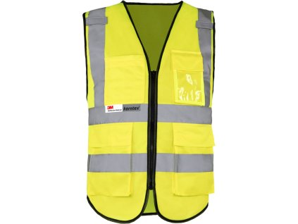 Korntex | KXPMF – Munich Hi-Vis multifunkčná vesta_76.XPMF (Farba hi vis yellow, Veľkosť S/M)