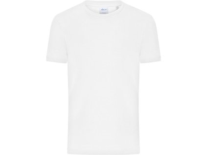 Daiber | 8040 Pánske bio tričko s jemným rebrovaním_02.8040 (Farba white, Veľkosť S)