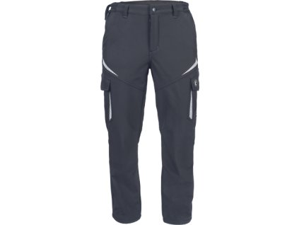 EMERTON STR zimné softshellové nohavice (Veľkosť 5XL, Farba čierna)