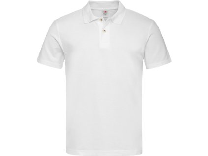 Stedman | Polo Men Piqué polo_05.3 (Farba white, Veľkosť S)