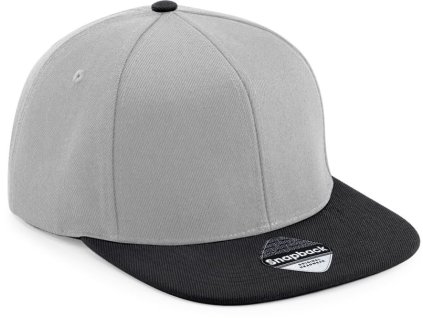 Beechfield | B661 6 panelová Snapback šiltovka "Original"_53.0661 (Farba grey/black, Veľkosť onesize)