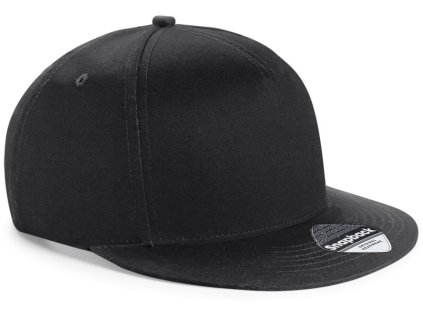 Beechfield | B615 Detská 5 panelová šiltovka "Snapback"_53.0615 (Farba black/black, Veľkosť onesize)