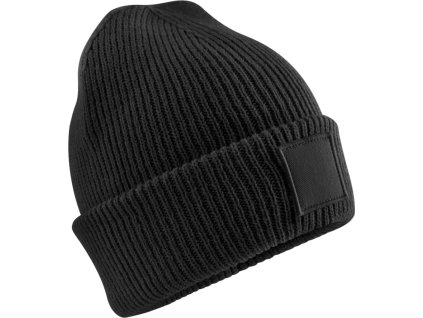 Beechfield | B 336B Detská čiapka s nášivkou_53.336B (Farba black, Veľkosť onesize)