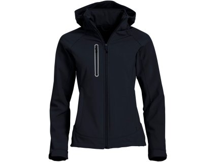 Clique | Milford Jacket Women Dámska 3-vrstvová softshellová bunda_67.0928 (Farba black, Veľkosť S)