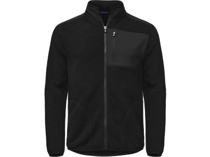 Cutter & Buck | Cascade Sherpa Men Pánska fleecová bunda Sherpa_68.1470 (Farba black, Veľkosť S)