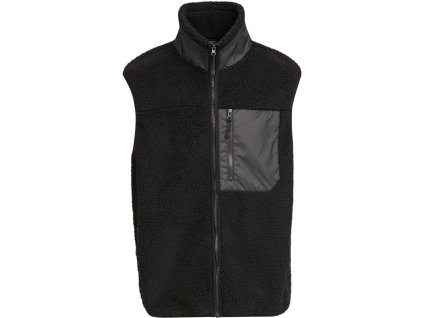 Build your Brand | BY 407 Unisex fleece vesta "Bonded Sherpa"_56.0407 (Farba black, Veľkosť XS)