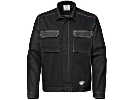 Monterková blúza Symbol stretch čierna (Veľkosť 50)