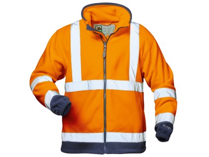 Bunda BENEDIKT oranžová (v 4XL)