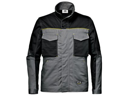 Monterková blúza FUSION čierno-šedá (Veľkosť 48)