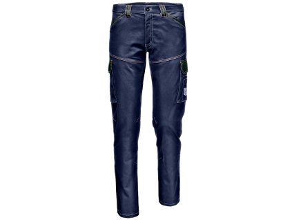 Monterkové nohavice Symbol STREČ modré (Veľkosť 38)