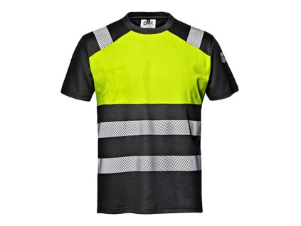 Tričko CONTRAST žlto-čierne (Veľkosť S)