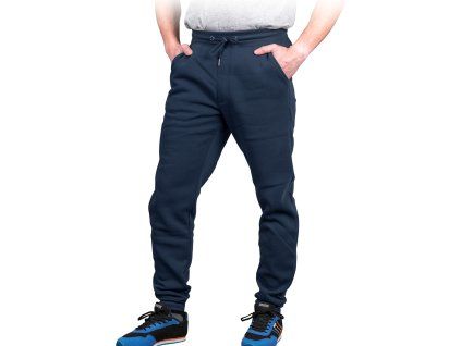 Teplákové nohavice JOGGER modré (v M)