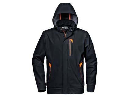 Bunda softshelová REVOLUTION soft black (Veľkosť XS)